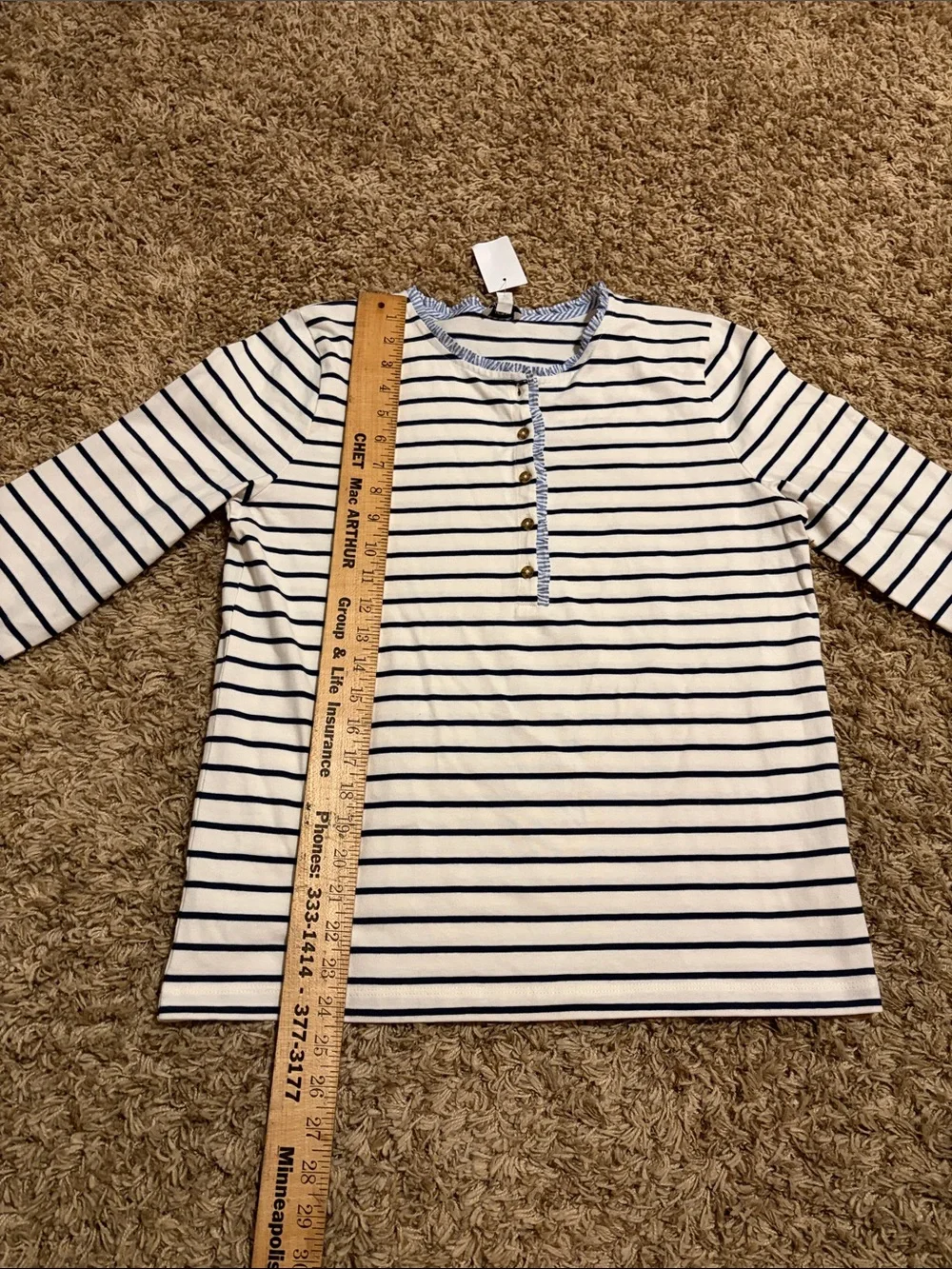 J. Crew soft striped